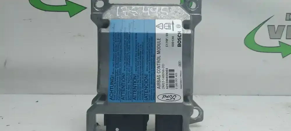0281001425 блок управління airbag (srs) Ford Focus 1998