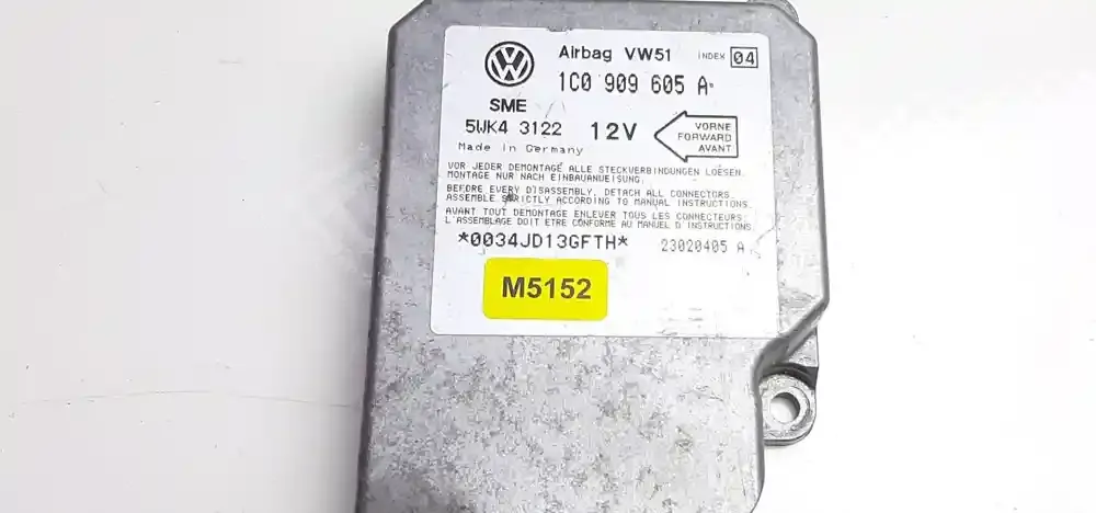 M5152 блок управления AirBag (SRS) Volkswagen Transporter - Caravelle T5 2005