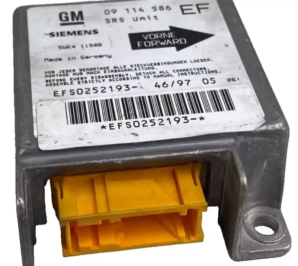 09114586BF блок управления AirBag (SRS) Opel Corsa B 1997