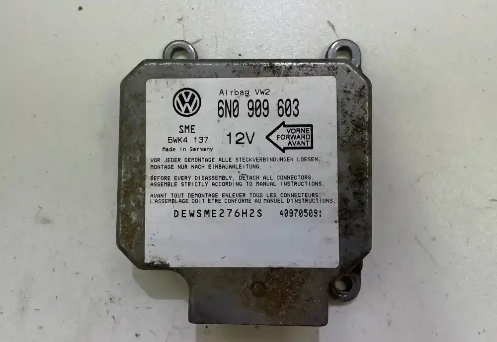 40970509 блок управління airbag (srs) Volkswagen Transporter - Caravelle T4 2002