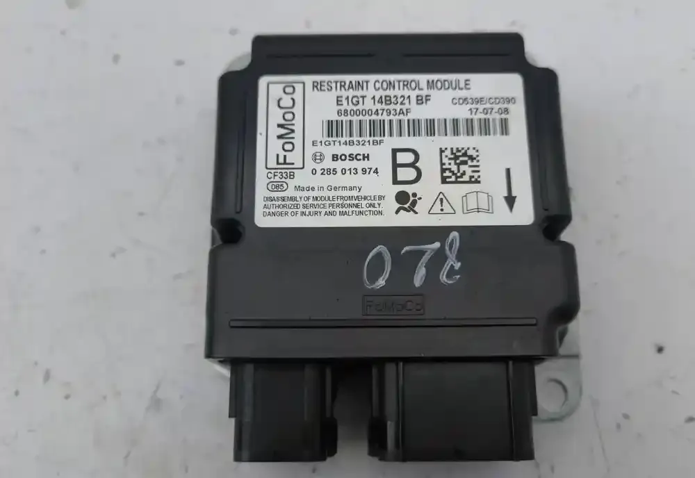 0285013974 блок управління airbag (srs) Ford Galaxy 2017