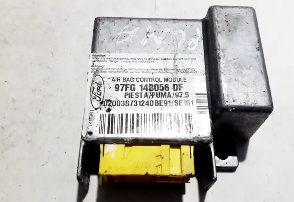 020038731240BE91 блок управління airbag (srs) Ford Puma 1999