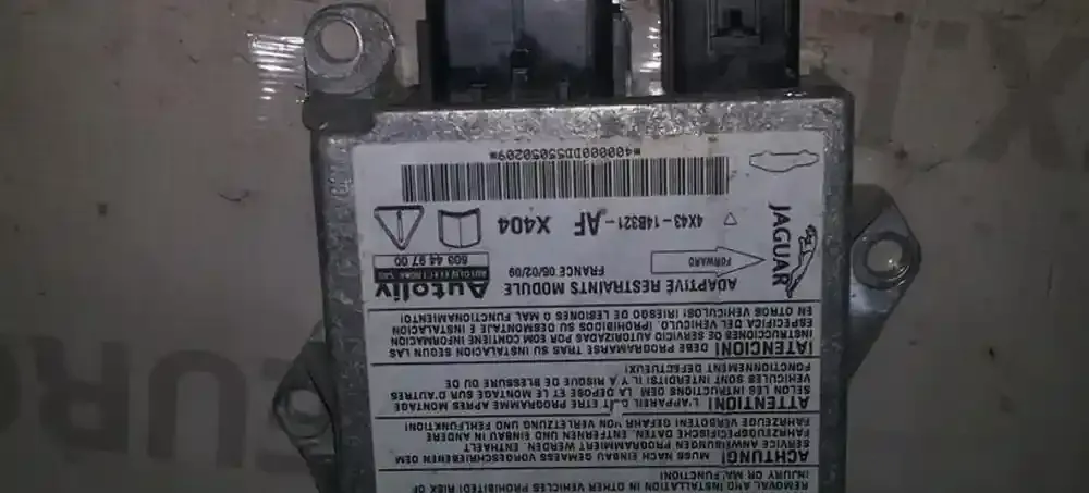 4X3214B321AF блок управління airbag (srs) Jaguar X-Type 2005