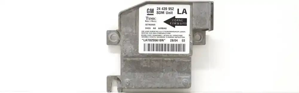 LAT0255619N блок управления AirBag (SRS) Opel Corsa C 2001