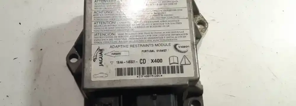 1X4A14B321CD блок управления AirBag (SRS) Jaguar X-Type 2003