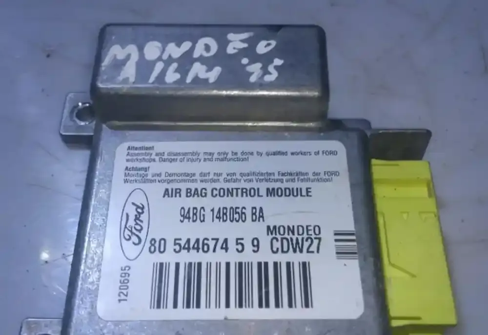 94BG14B056A блок управления AirBag (SRS) Ford Mondeo MK I 1995