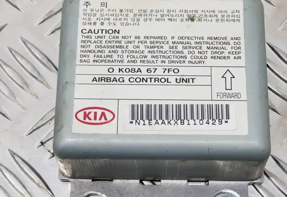 OK08A677FO блок управления AirBag (SRS) KIA Sportage 2000