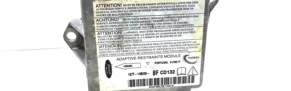 1S7T14B056BF блок управління airbag (srs) Ford Mondeo Mk III 2002