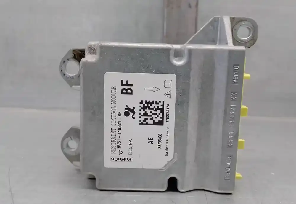 8V5114B321BF блок управління airbag (srs) Ford Fiesta 2008