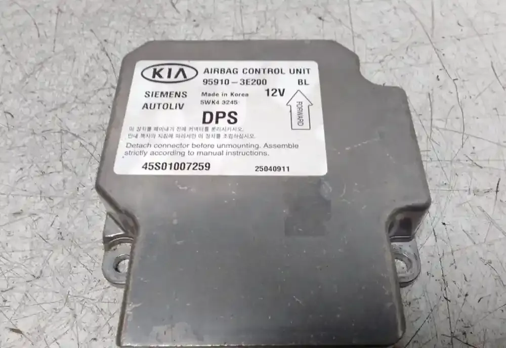 45S01007259 блок управления AirBag (SRS) KIA Sorento 2004