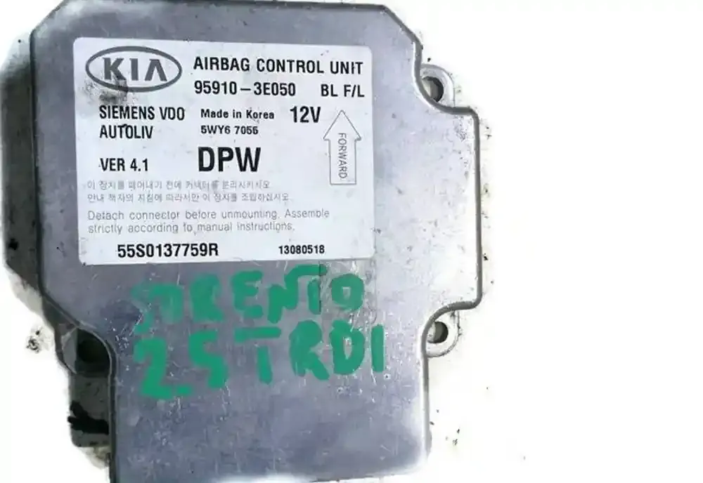 959103E050 блок управління airbag (srs) KIA Sorento 2005