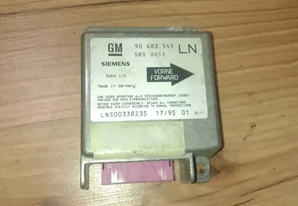 LNS00338235 блок управління airbag (srs) Opel Corsa B 1998