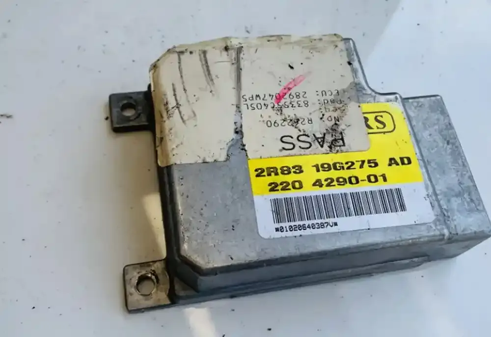 2R8319G275AD блок управління airbag (srs) Jaguar S-Type 2006