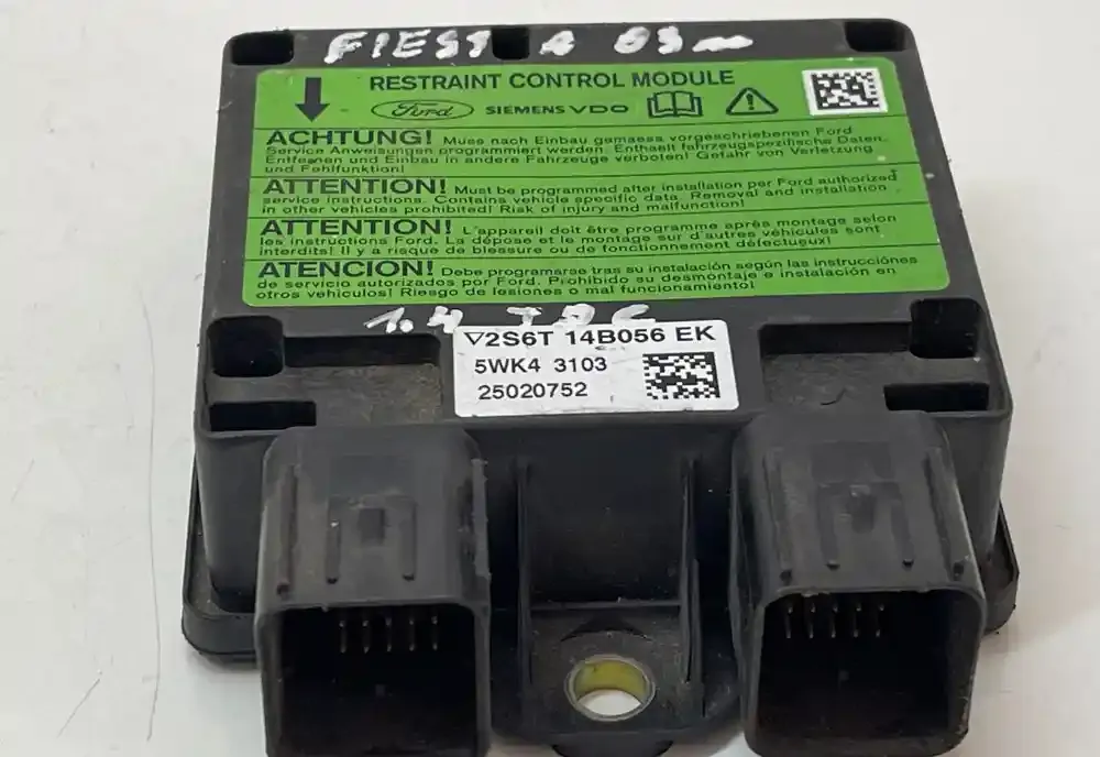 2S6T14B056EK блок управления AirBag (SRS) Ford Fiesta 2003