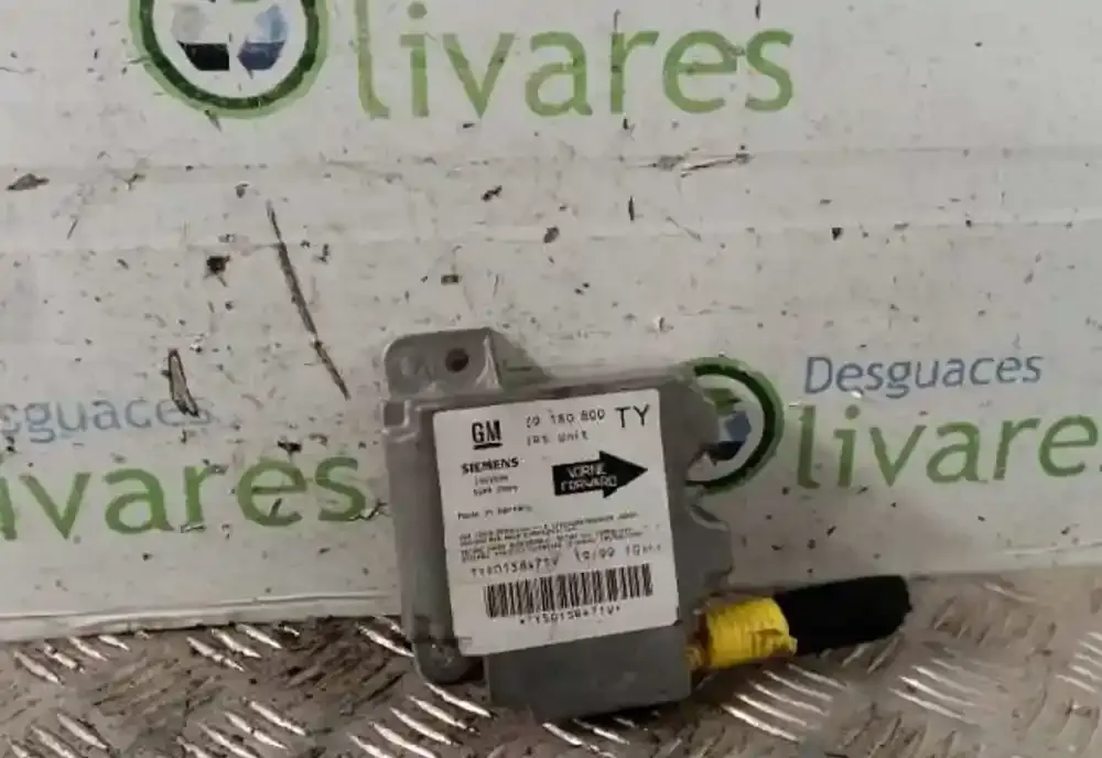 TYS0158471 блок управління airbag (srs) Opel Corsa C 2003