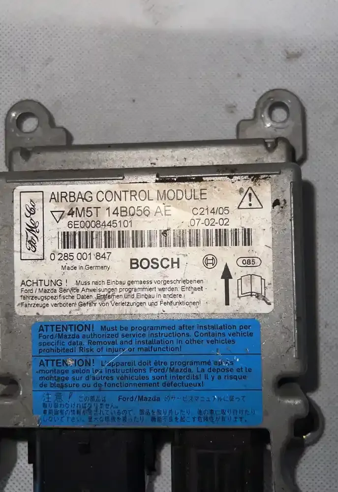 6E0008445101 блок управління airbag (srs) Ford Focus C-MAX 2007