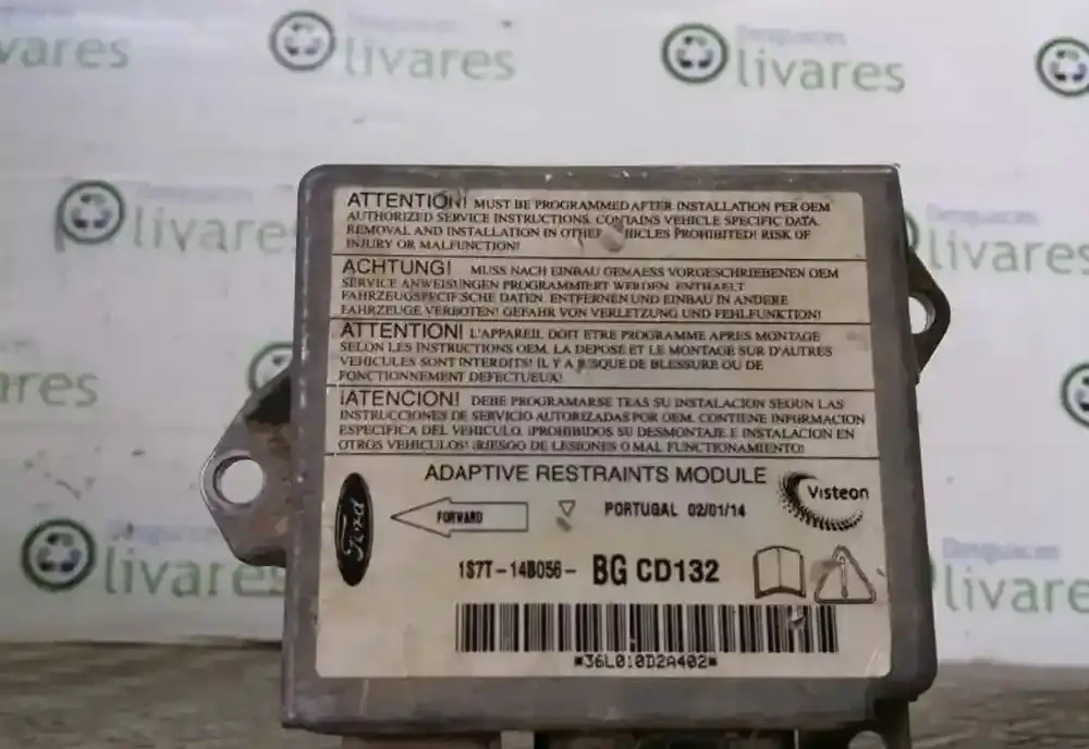 36L010D2A02 блок управління airbag (srs) Ford Mondeo Mk III
