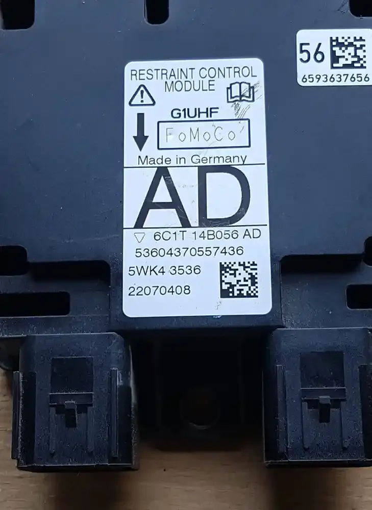 22070408 блок управления AirBag (SRS) Ford Transit 2007