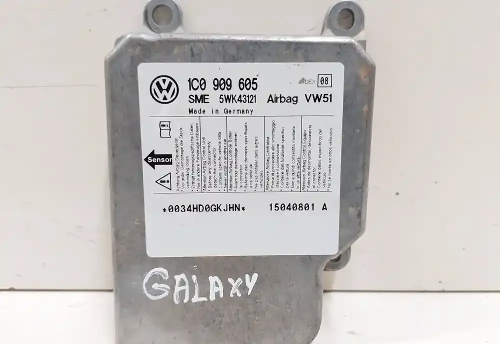 15040801A блок управління airbag (srs) Ford Galaxy 2003
