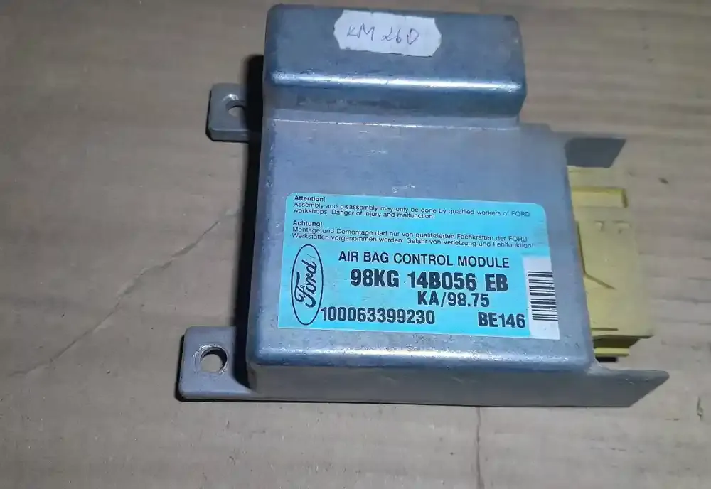 100063399230 блок управления AirBag (SRS) Ford Ka 2001