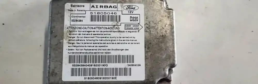 53284384 блок управління airbag (srs) Ford Ka 2011
