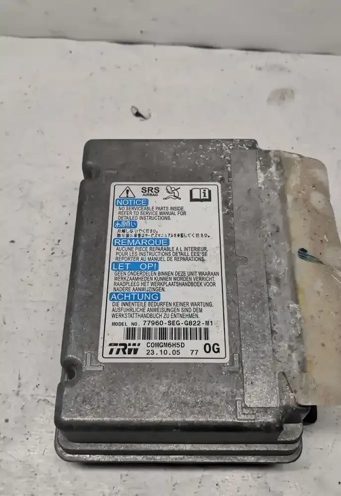77960SEFG822M1 блок управління airbag (srs) Honda Accord 2006