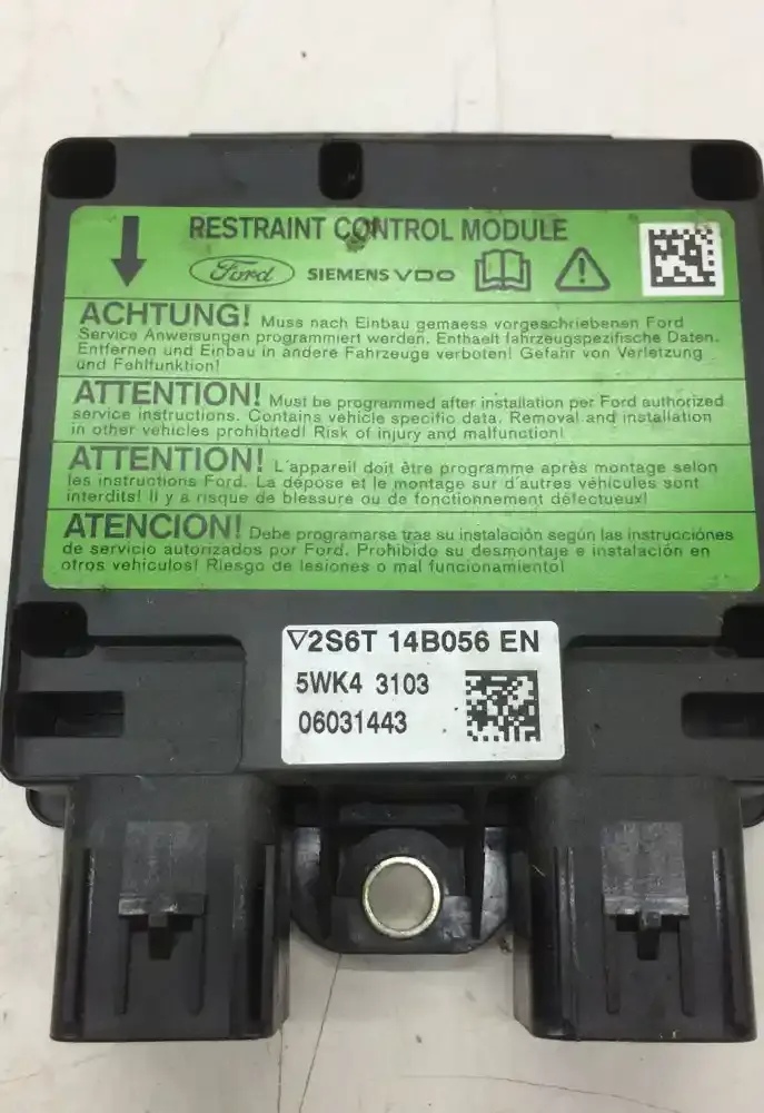 2S6T14B056AEN блок управления AirBag (SRS) Ford Fiesta 2003