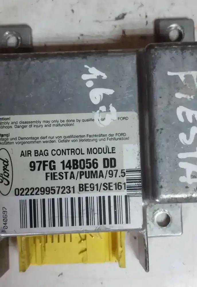 97FG14B056DD блок управления AirBag (SRS) Ford Fiesta 2000