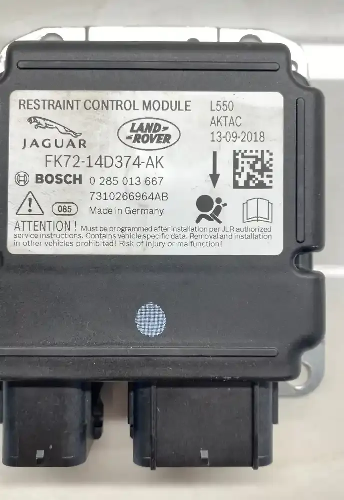 0285013667 блок управління airbag (srs) Land Rover Discovery Sport 2018