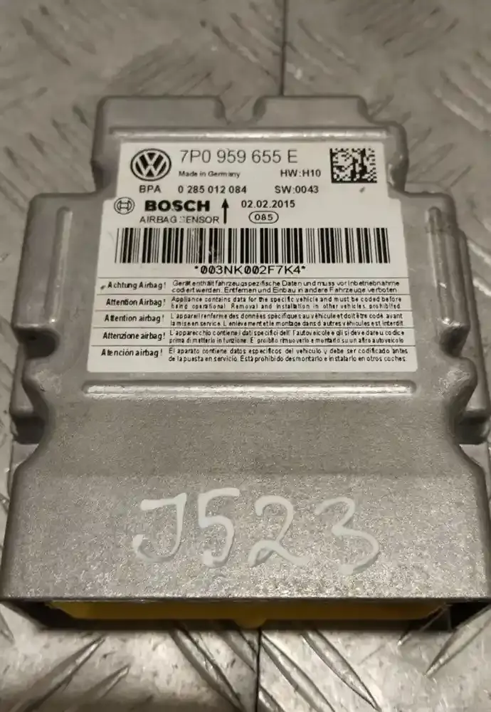 7P0959655E блок управління airbag (srs) Porsche Cayenne (92A) 2016