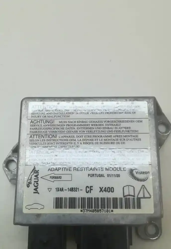 1X4A14B321CF блок управління airbag (srs) Jaguar X-Type 2005