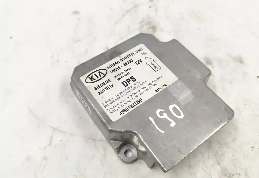 45S0133329F блок управління airbag (srs) KIA Sorento 2007