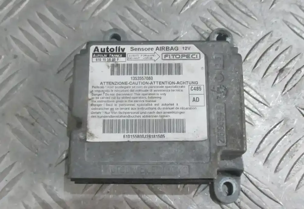 1353557080 блок управління airbag (srs) Fiat Fiorino 2010