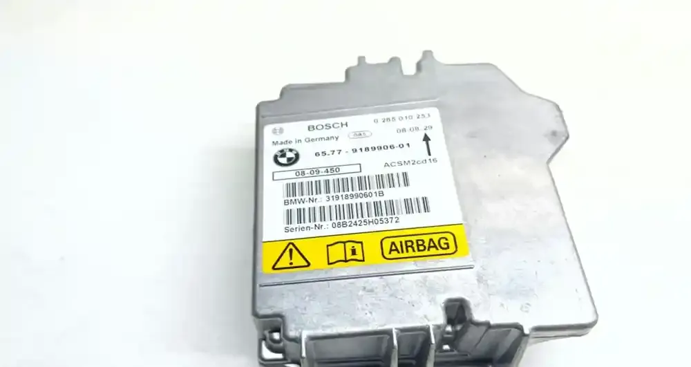 65779189906 блок управління airbag (srs) BMW 1 E82 E88 2010 65779189906 блок управління airbag (srs) BMW 1 E82 E88 2010