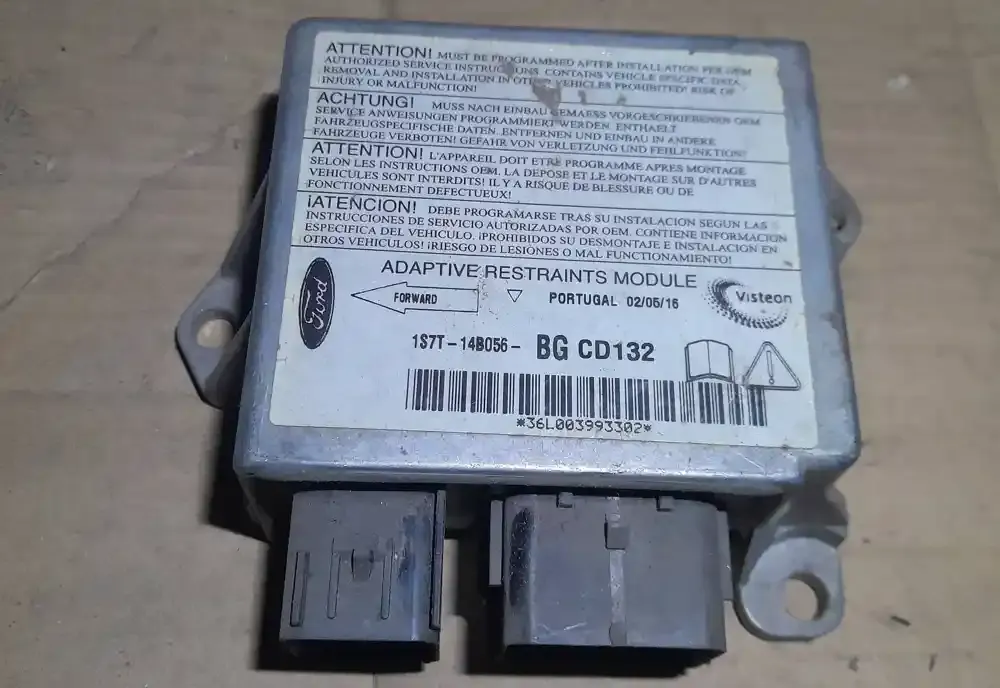 36L003993302 блок управління airbag (srs) Ford Mondeo Mk III 2002