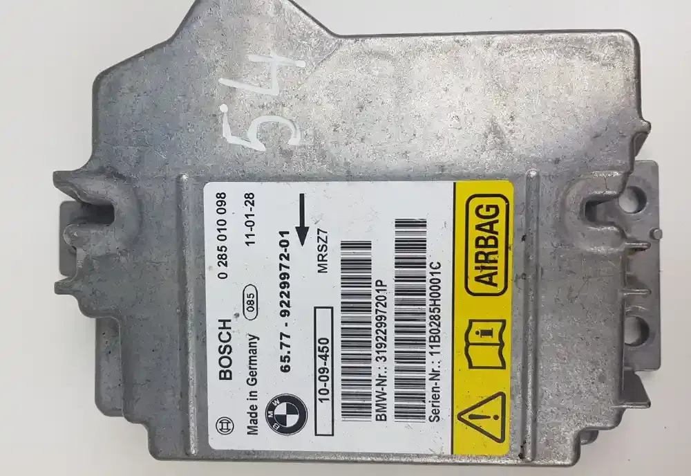 6577922997201 блок управління airbag (srs) BMW Z4 E89 2010 6577922997201 блок управління airbag (srs) BMW Z4 E89 2010
