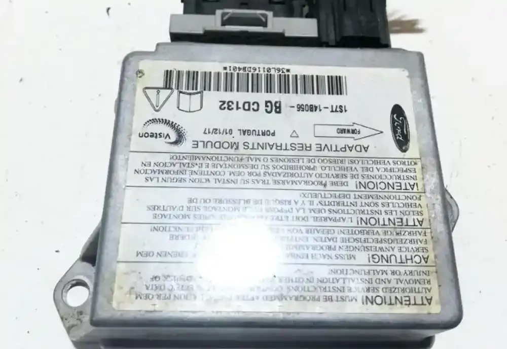 36L0116DB401 блок управления AirBag (SRS) Ford Mondeo Mk III 2003