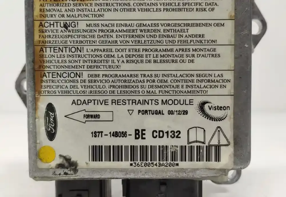 36E0054BA200 блок управління airbag (srs) Ford Mondeo Mk III 2000