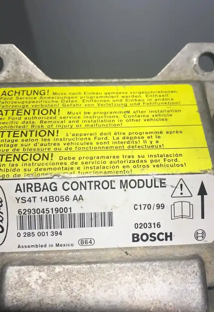 629304519001 блок управління airbag (srs) Ford Focus 2001