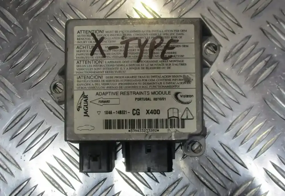 1X4A14B321CG блок управління airbag (srs) Jaguar X-Type