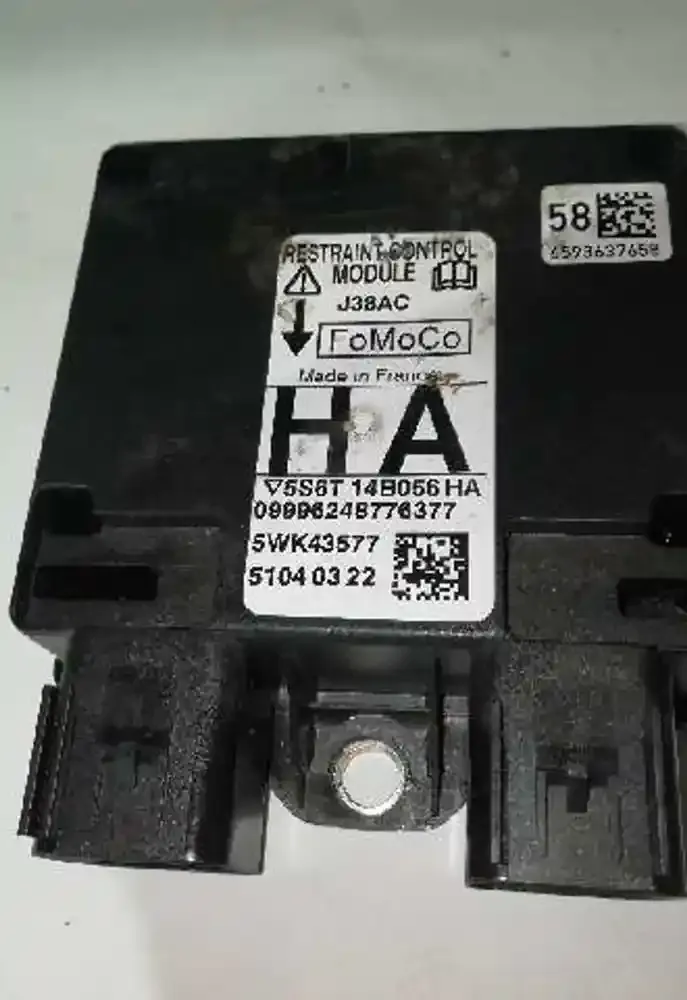 09996248776377 блок управления AirBag (SRS) Ford Fiesta 2001