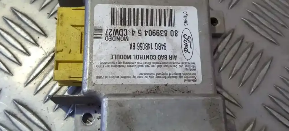 8083990454 блок управління airbag (srs) Ford Mondeo MK I 1994