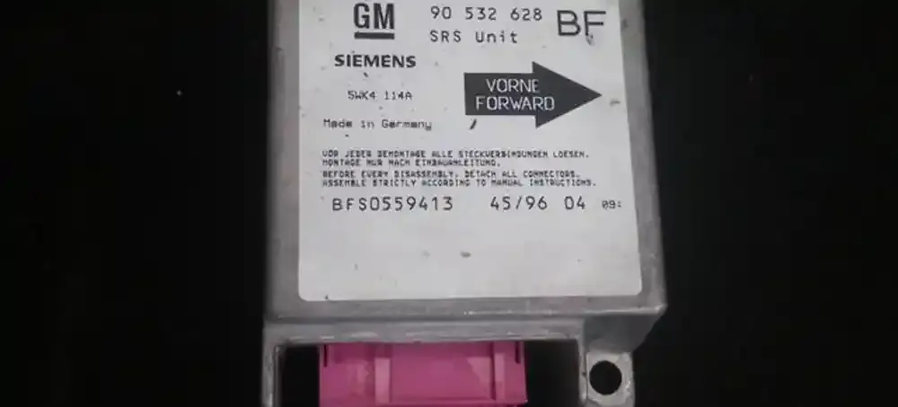 BFS0559413 блок управления AirBag (SRS) Opel Corsa B 2000