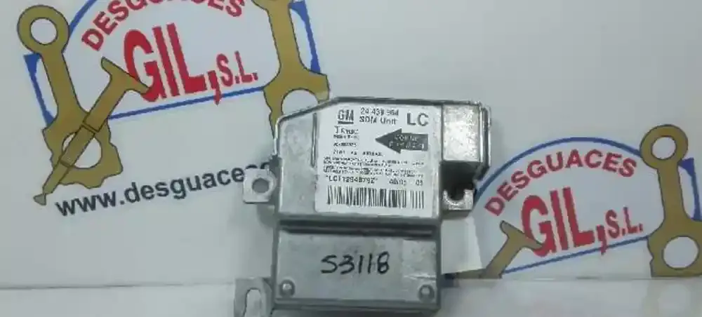 53118 блок управления AirBag (SRS) Opel Corsa D 2006