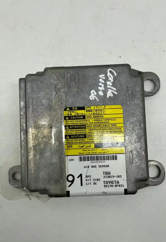 02160595FG блок управління airbag (srs) Toyota Corolla Verso AR10 2008