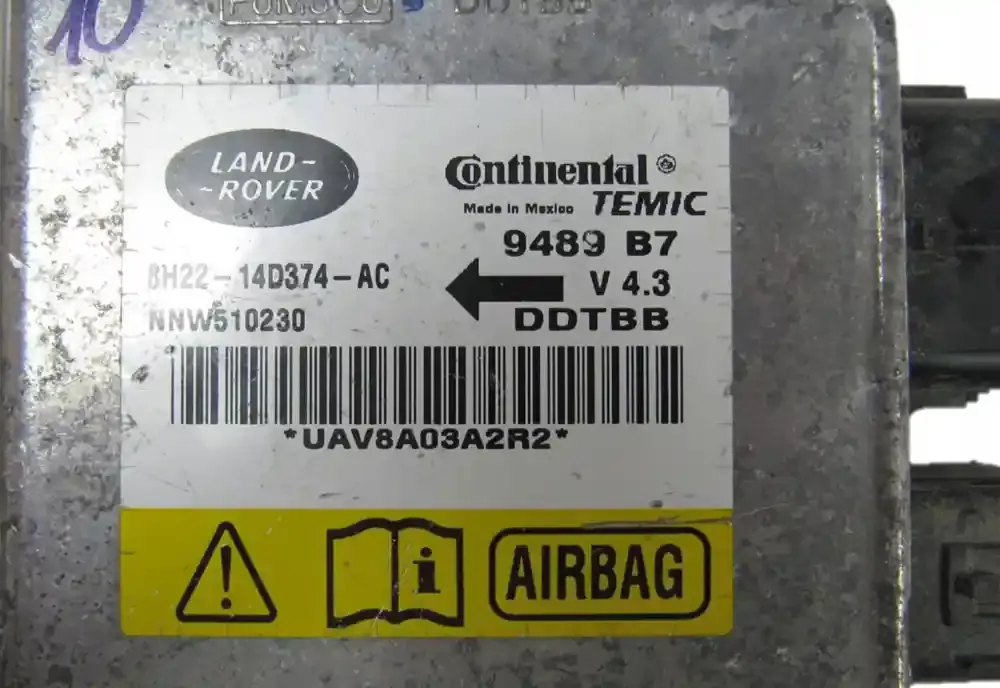 AH2214D374AC блок управління airbag (srs) Land Rover Discovery Sport 2014
