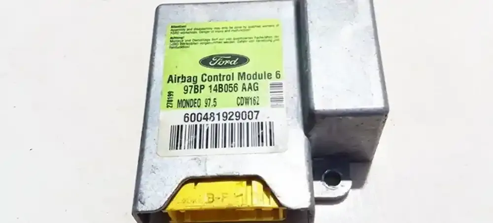 600481929007 блок управління airbag (srs) Ford Mondeo MK II 1999