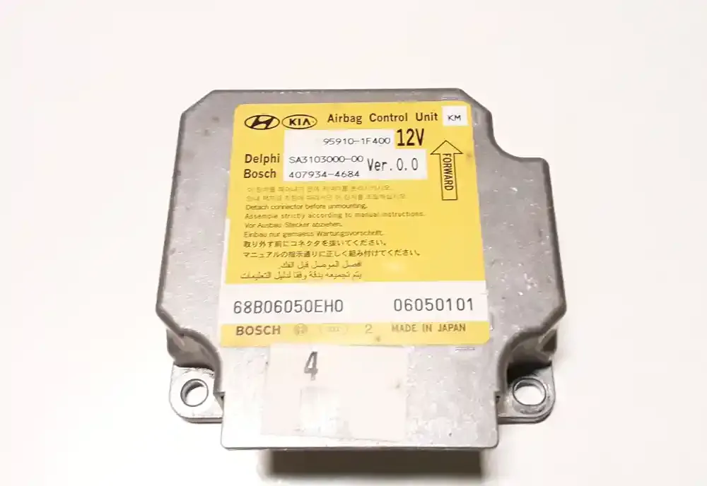 4079344684 блок управління airbag (srs) KIA Sportage 2005