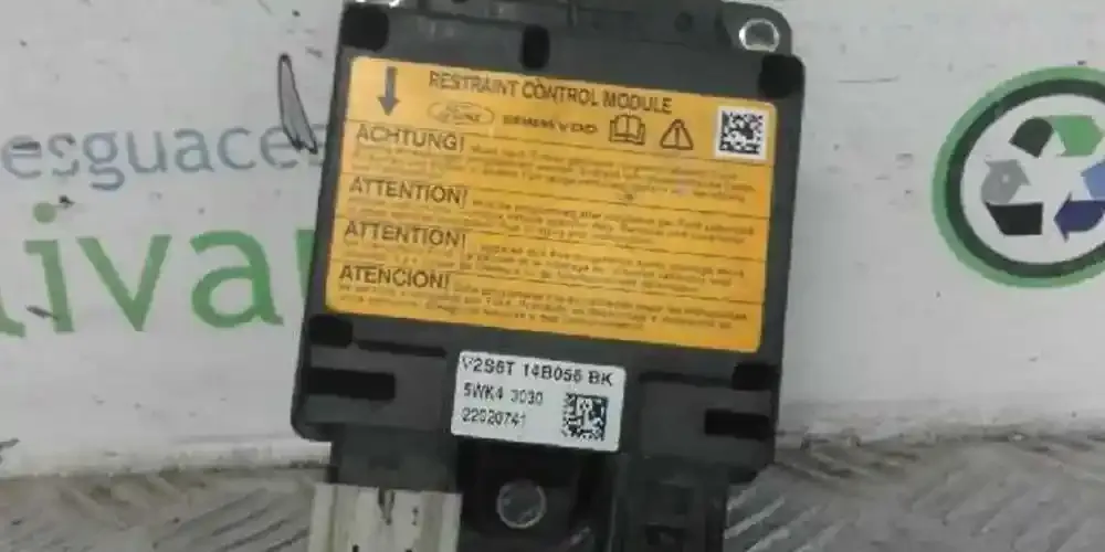 22020741 блок управління airbag (srs) Ford Fiesta 2002