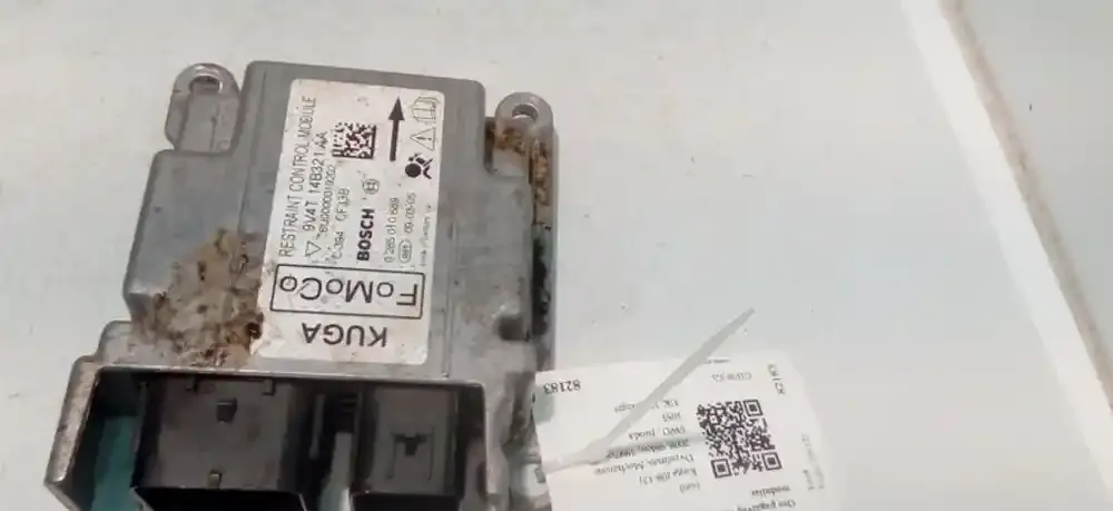 6U0000019202 блок управління airbag (srs) Ford Kuga I 2008